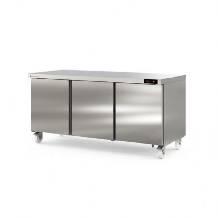 Table desserte réfrigérée 3 portes pleines positive 606 L - Coreco - SD-72 Table desserte réfrigérée 3 portes pleines positive 606 L - Coreco - SD-72