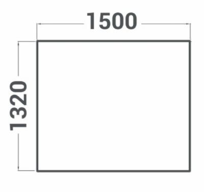 Support pour four donatello 1500x1320x900mm