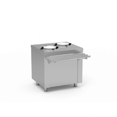 Self-services neutre 800x700x850 mm pour 90 assiettes - Eratos - SDPC-80
