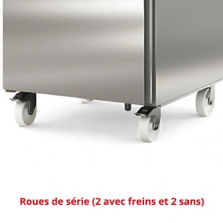 Saladette réfrigérée 2 portes pleines 375 L positive - Coreco - SDTP-27-12