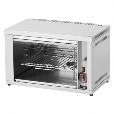 Salamandre électrique à commande manuelle avec grille ajustable mobile et 1 résistance chauffante monophasé