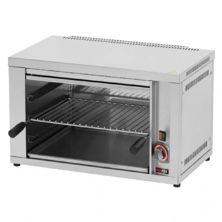 Salamandre électrique avec 1 résistance de chauffe grille fixe fonctionnement sur monophasé