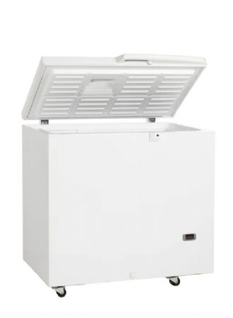 Conglateur bahut blanc avec un couvercle plein battant 230 L - 984 x 705 x 945 mm
