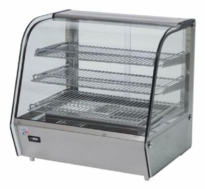 Vitrine de comptoir chauffante avec éclairage led - 120 litres Vitrine de comptoir chauffante avec éclairage led - 120 litres