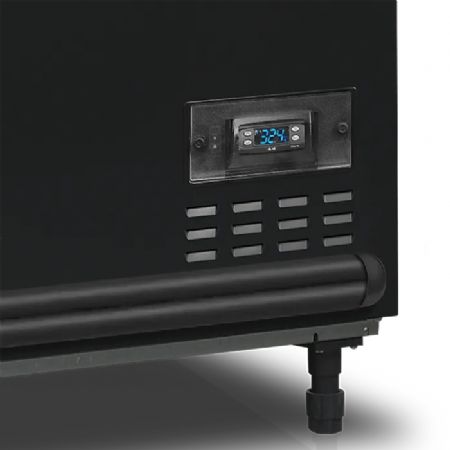 Rfrigrateur ou conglateur de supermarch 715 L Noir - 1456x858x890 mm