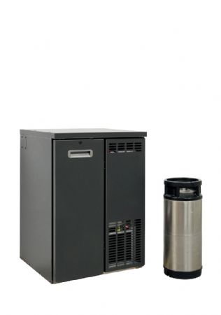 R�frig�rateur pour f�ts 1 porte pleine � charni�res - 620x580x840 avec plage de temp�rature +2/+10�C