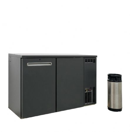 Réfrigérateur pour fûts 2 portes pleines à charnières - 1350x580x840 Réfrigérateur pour fûts 2 portes pleines à charnières - 1350x580x840