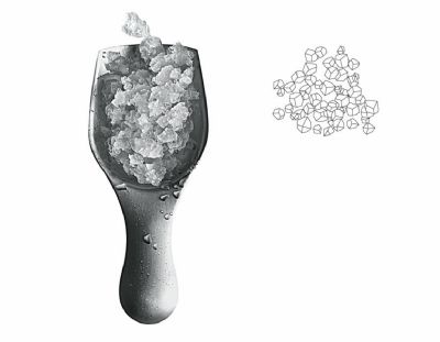 Machine � gla�ons paillettes avec refroidissement � eau 1220 kg/24h - 1065x698x850