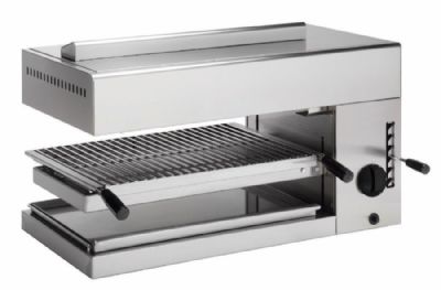 Salamandre gaz sur base mobile 8 niveaux grille 575x400 mm puissance 7,4 kW Salamandre gaz sur base mobile 8 niveaux grille 575x400 mm puissance 7,4 kW