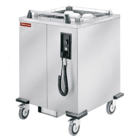 Chariot chauffant à ressorts pour 500x500 mm monophasé 1,6 kW 645x670x910 mm - Diamond - SH-MS/B