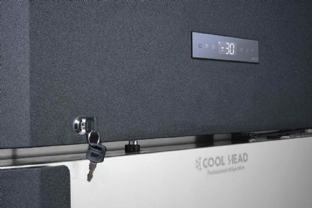 Armoire durcisseur à glace 650 L froid ventilé 790x930x2065 mm - Coolhead - SHF 700