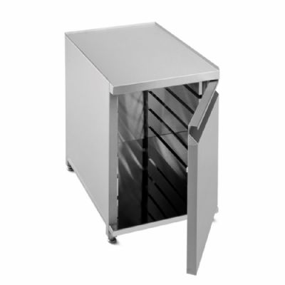 Armoire basse inox à portes battantes pour silofrit-2 390x580x590 Armoire basse inox à portes battantes pour silofrit-2 390x580x590