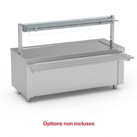 Self-service réfrigéré meuble plaque froide capacité 2 GN1/1 - Eratos - SIPFA-80