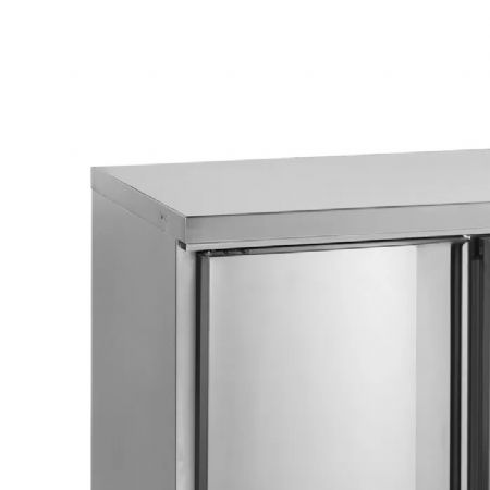 Table rfrigre ngative inox avec 3 portes pleines et dosseret 345 L - 1795 x 600 x 925 mm