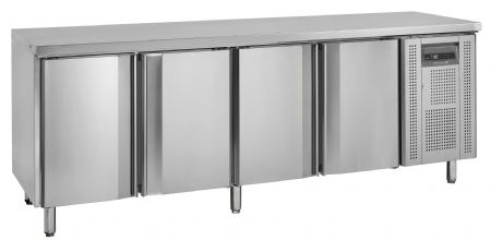 Refroidisseur de comptoir 4 portes pleines positive - Tefcold - SK6410