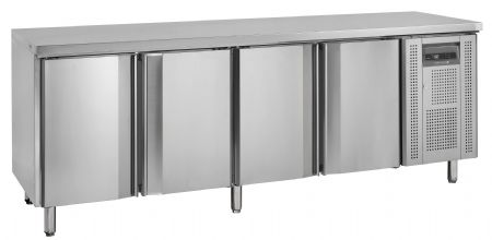 Congélateur d'encas de comptoir 4 portes pleines - Tefcold - SK6410BT