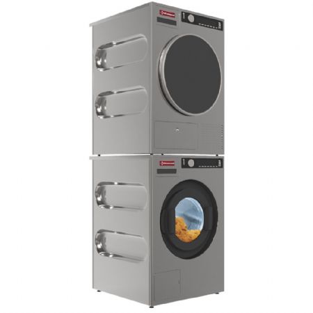 Sèche-linge professionnel avec décharge 8 kg, tambour inox AISI 304, 595x710x865 mm - Diamond Promo - SL80-NP