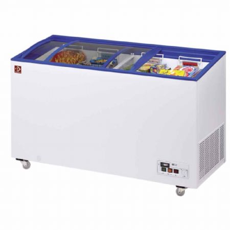 Congélateur Bahus conservateur pour surgelés avec vitres coulissantes 290 L - Diamond - SLID-11-R2