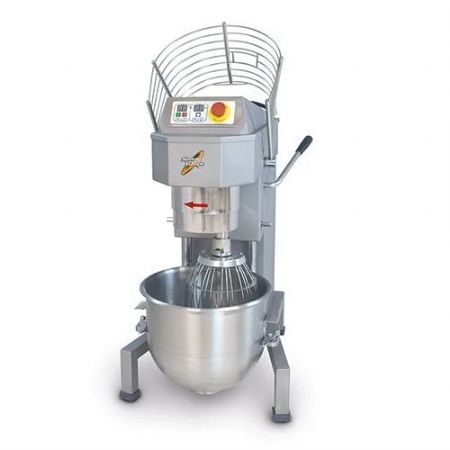 Batteur Mlangeur inox  poser Digital boulangerie 10 vitesses - 40 L