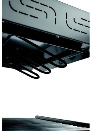 Salamandre électrique à plafond mobile GN 2/3 34 kg SME400 - HR FAINCA