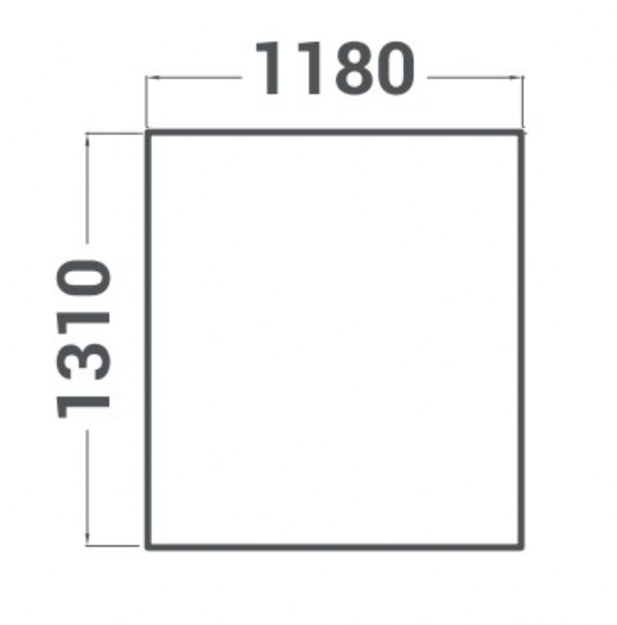 Support pour four michelangelo 1180x1310x900mm