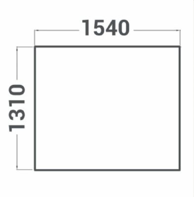 Support pour four large michelangelo 1540x1310x1100mm