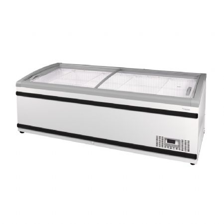 Conglateur horizontal de supermarch avec portes vitrs coulissantes -24 / -16C - 577L