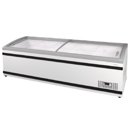 Conglateur horizontal de supermarch avec portes vitrs coulissantes -24 / -16C - 677L