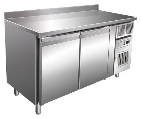 Table réfrigérée positive avec dosseret 2 portes 260 L - Nosem - SN2201TNA