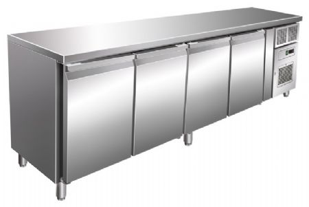Desserte réfrigérée positive professionnelle 511 L avec 4 portes - Nosem - SN4101TNB