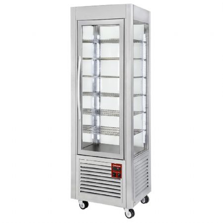 Armoire réfrigérée négative vitrine panoramique 5 niveaux 360 L 600x630x1850 mm - Diamond Promo - SNE/SB-A5-R2 Armoire réfrigérée négative vitrine panoramique 5 niveaux 360 L 600x630x1850 mm - Diamond Promo - SNE/SB-A5-R2
