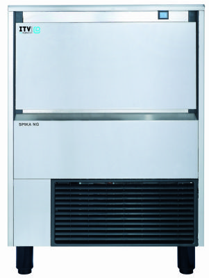 Machine à glaçons cube 12g à évaporateur vertical avec réserve intégrée 20 kg - production 76 kg/24h Machine à glaçons cube 12g à évaporateur vertical avec réserve intégrée 20 kg - production 76 kg/24h