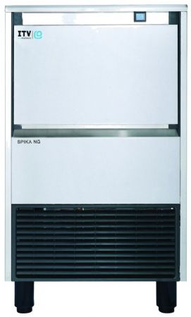 Machine à glaçons à évaporation verticale 1/2 cube reserve 20kg - 76kg/24h