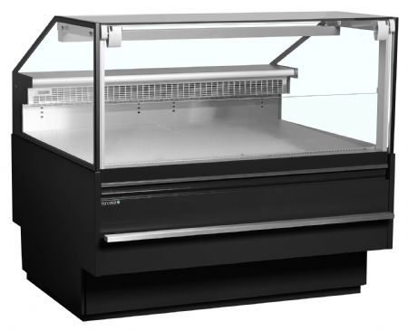 Vitrine réfrigérée de boucherie charcuterie positive avec plan de travail 900 mm - Tefcold - SOCA12590B