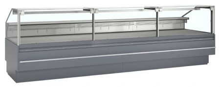 Vitrine réfrigérée de boucherie charcuterie positive avec plan de travail 900 mm - Tefcold - SOCA37590A