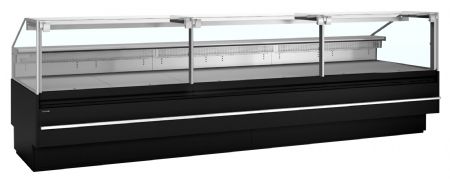 Vitrine réfrigérée de boucherie charcuterie positive avec plan de travail 900 mm - Tefcold - SOCA37590B Vitrine réfrigérée de boucherie charcuterie positive avec plan de travail 900 mm - Tefcold - SOCA37590B