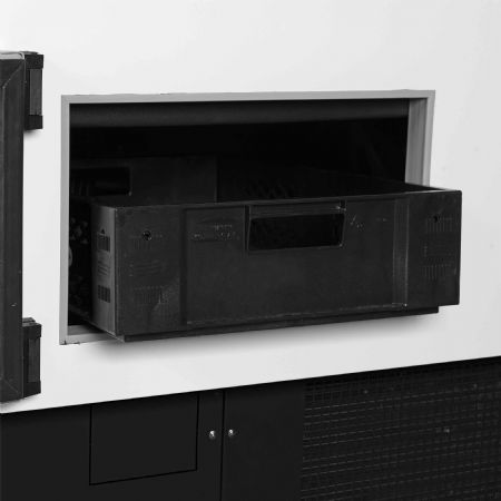 Vitrine de traiteur crèmerie réfrigérée positive façade vitrée - Tefcold - SOCB12582B