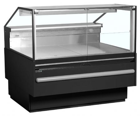 Vitrine de traiteur crèmerie réfrigérée positive façade vitrée - Tefcold - SOCB12582B