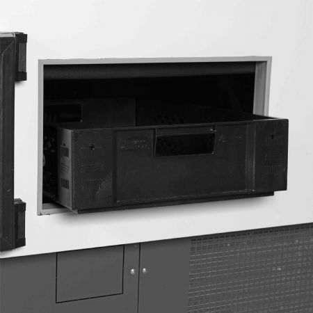 Vitrine réfrigérée de boucherie charcuterie positive avec plan de travail 825 mm - Tefcold - SOCB37582A