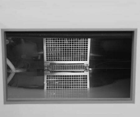 Comptoir de traiteur positif 3M1 avec vitre droite - 3798x1120x1190mm