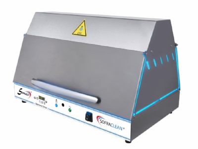 Strilisateur de couteaux inox 2 lampes UVC 60W