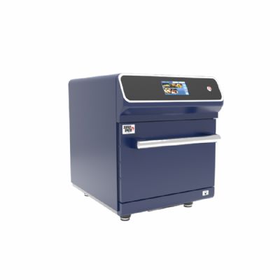 Four  cuisson ultra-rapide lectrique bleu 3 fonctions (convection, micro ondes, air puls) - 3,5kW
