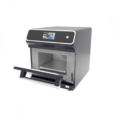 Four  cuisson ultra-rapide lectrique noir 3 fonctions (convection, micro ondes, air puls) - 3,5kW