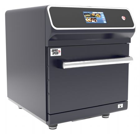 Four professionnel à cuisson ultra rapide Blanc Commande mécanique - Sofraca - SOFRASPEED