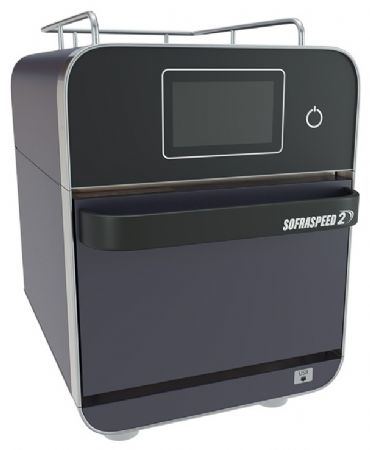 Four professionnel à cuisson ultra rapide Gris anthracite Écran tactile 7