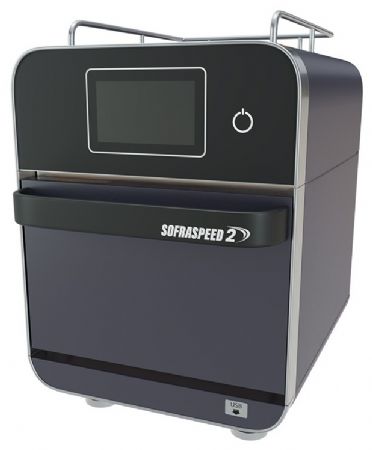 Four professionnel à cuisson ultra rapide Gris anthracite Écran tactile 7