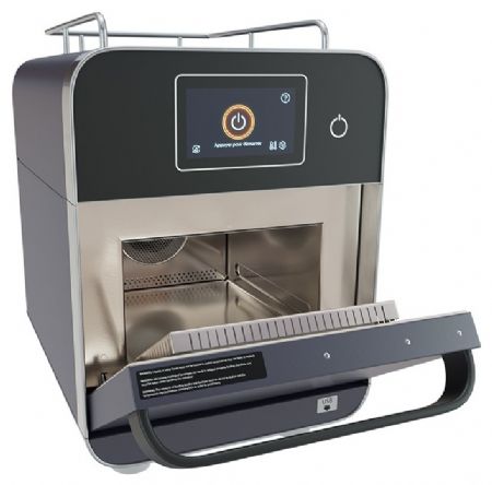 Four professionnel à cuisson ultra rapide Gris anthracite Écran tactile 7