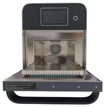 Four professionnel à cuisson ultra rapide Gris anthracite Écran tactile 7