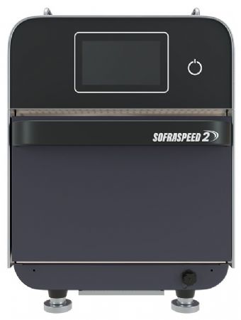 Four professionnel à cuisson ultra rapide Gris anthracite Écran tactile 7
