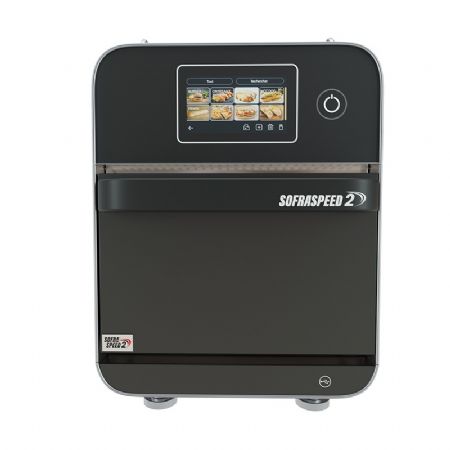 Four à cuisson ultra-rapide nouvelle génération noir écran 7 pouces - 18 L